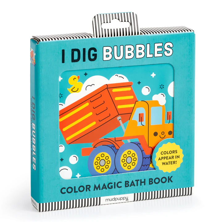 Color Magic Bath Book-  I Dig Bubbles!