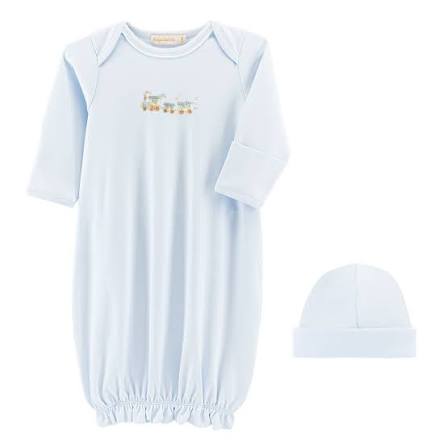 Little Train Gown with Hat
