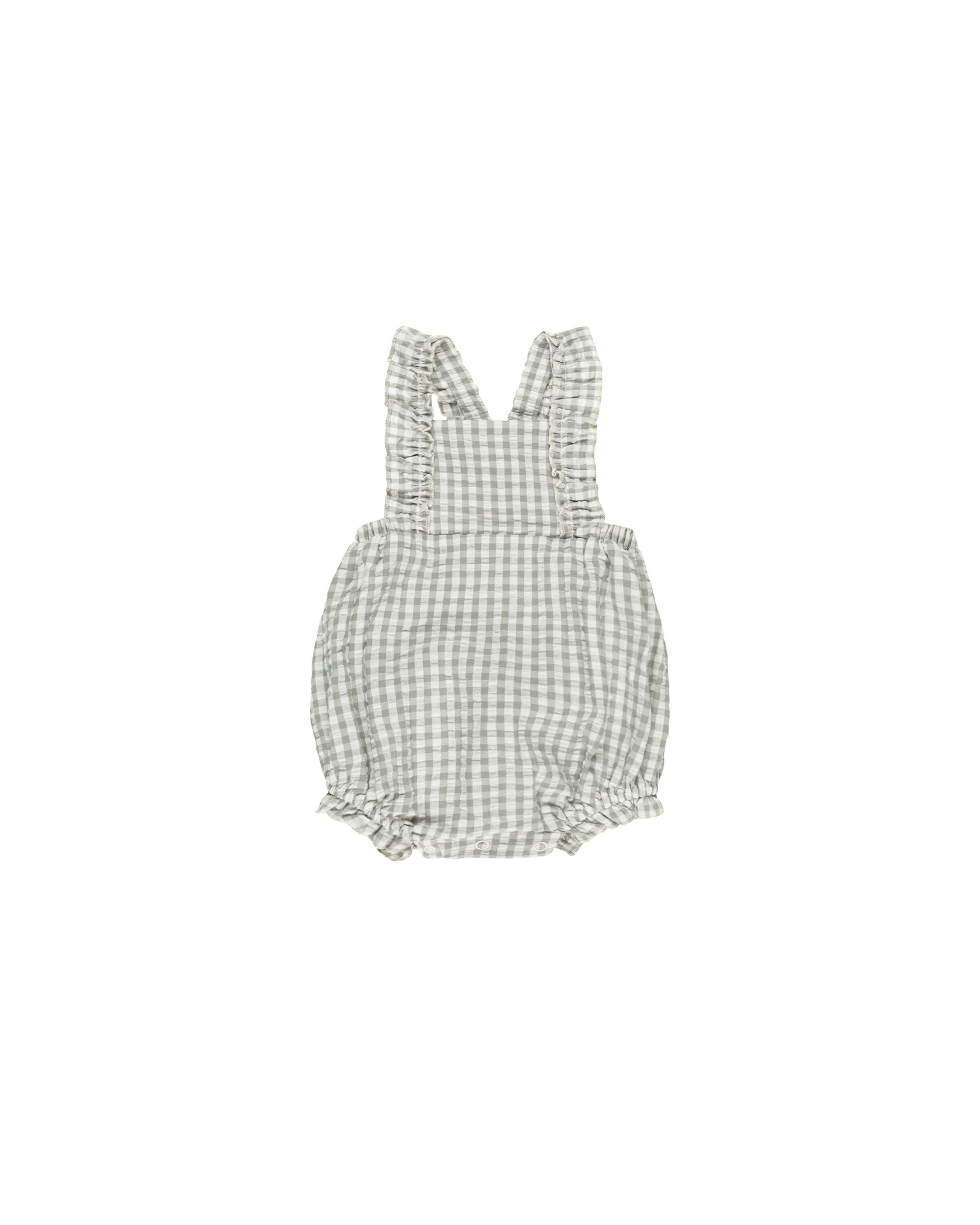 Chiara Romper- Eucalyptus Ging