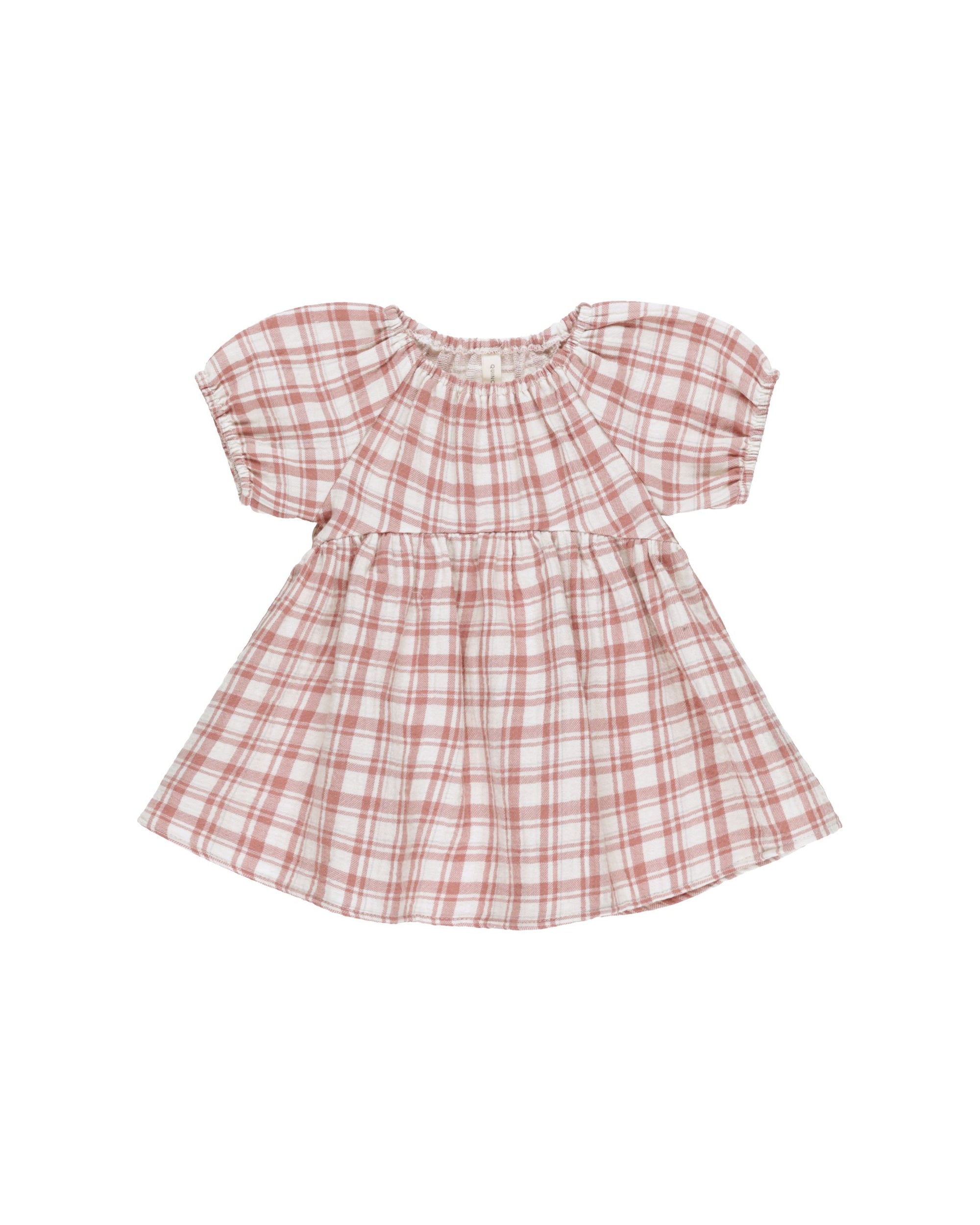 Bella Dress- Pink Plaid