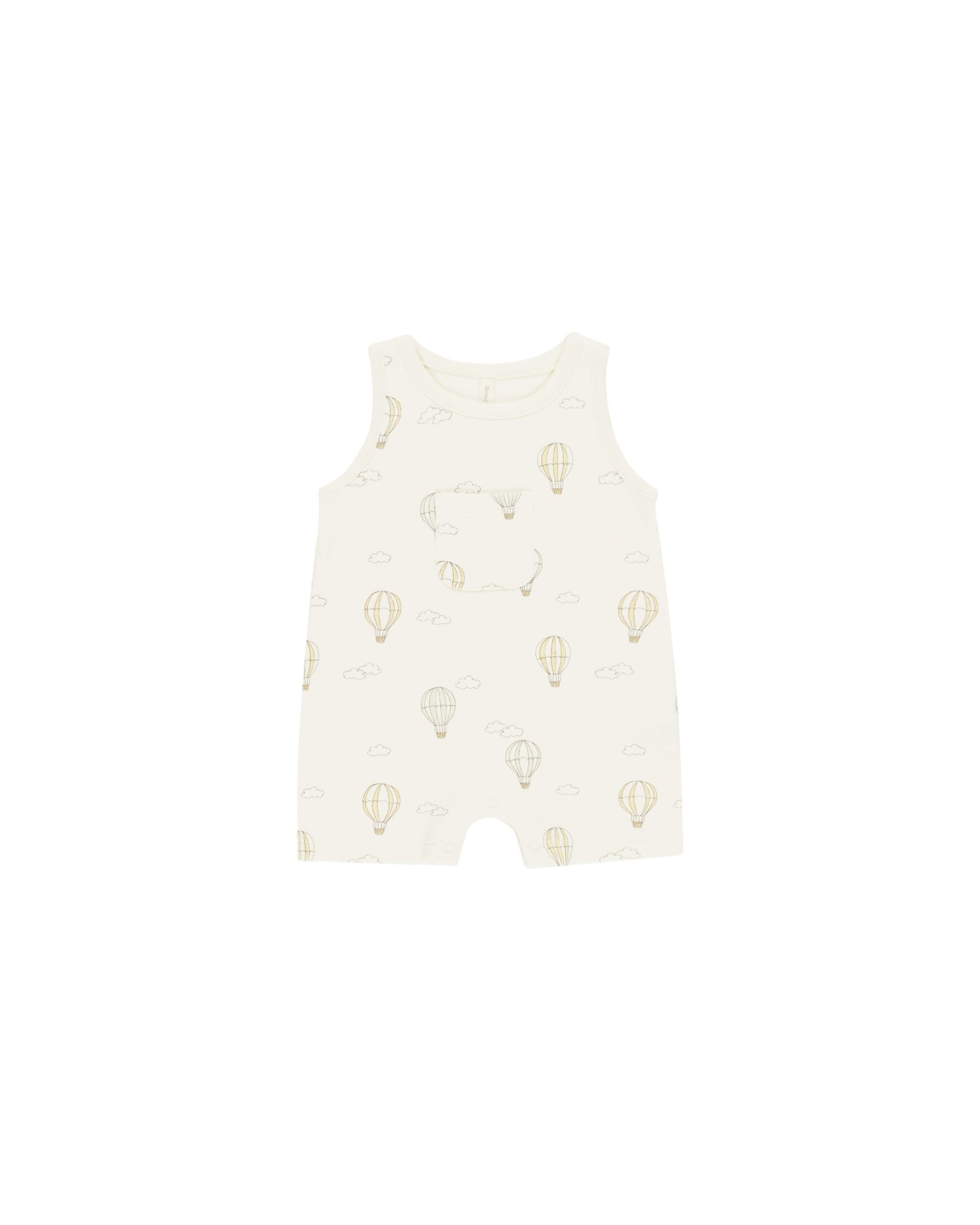 Sleeveless One-Piece- Hot Air Balloons