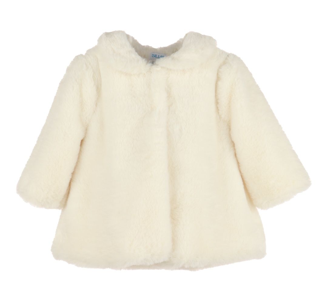 Cozy Fuzzy Coat - Ivory