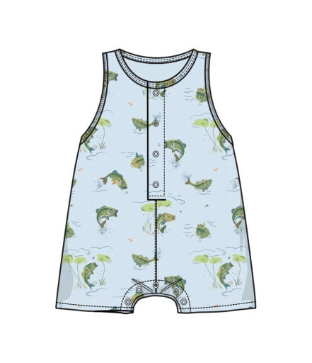 Bass Sleeveless Shortie Romper