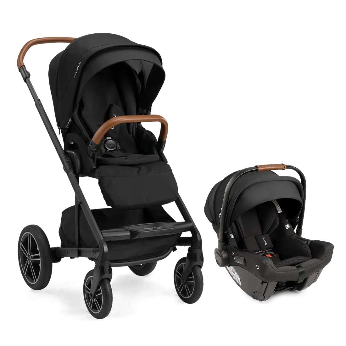 Pipa Urbn Travel System with MIXX Next Stroller - Caviar