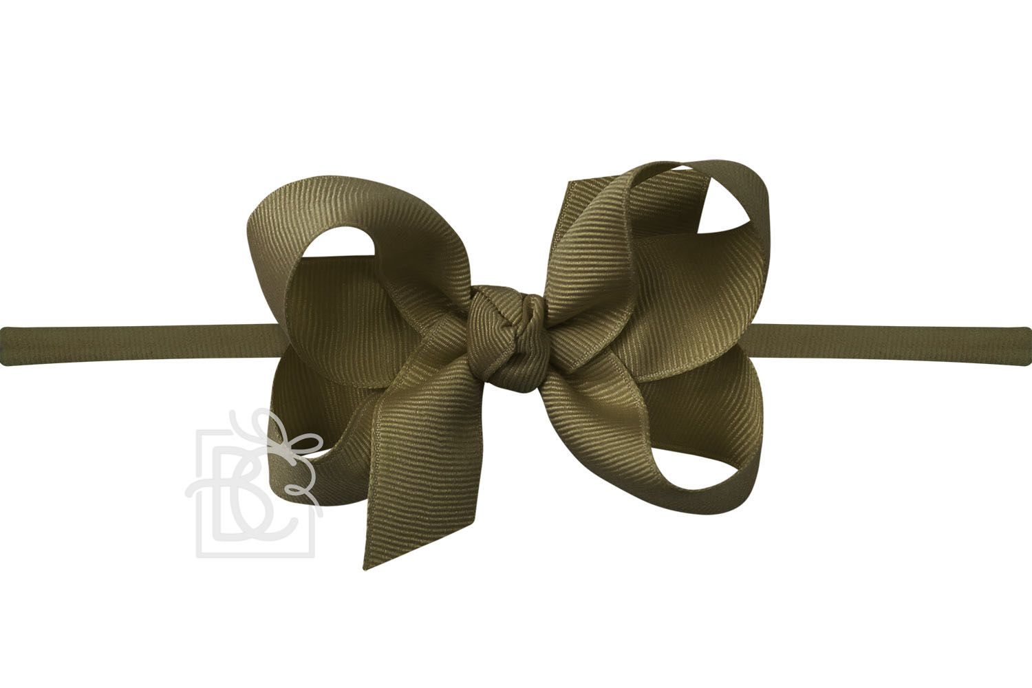 1/4" Pantyhose Headband w/  3.5" Med Bow