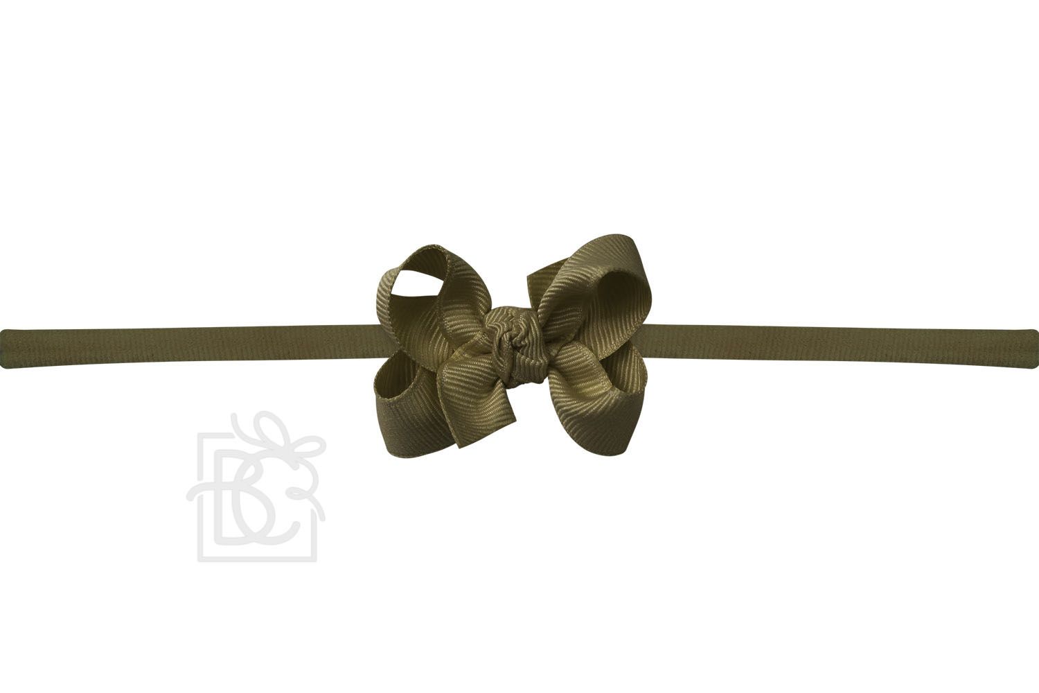 1/4" Pantyhose Headband w/ 2" Toddler Bow