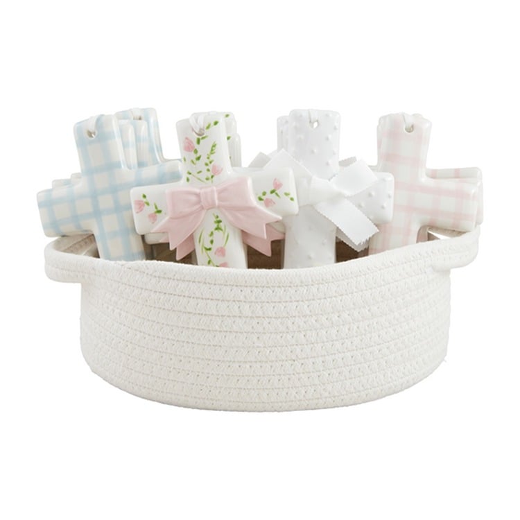 White Ceramic Cross