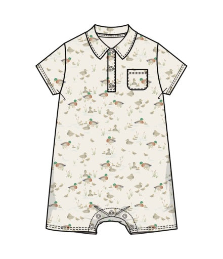 Duckling Families Polo Shortie