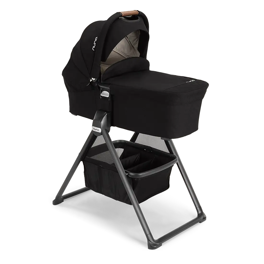 MIXX Series Bassinet & Stand in Caviar
