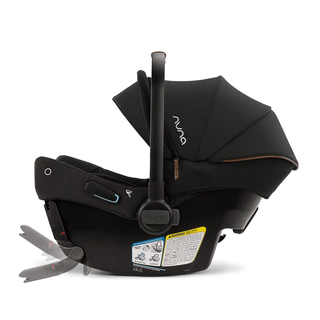 Pipa Urbn Travel System with MIXX Next Stroller - Caviar