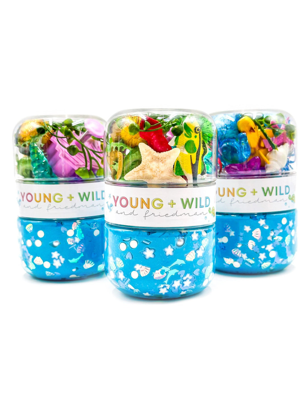 Grab & Go Dough Jars - Ocean