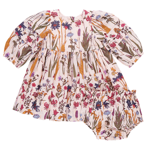 Brooke Dress Set - Autumn Flowers