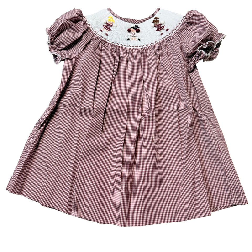 Maroon Cheerleaders Helen Dress