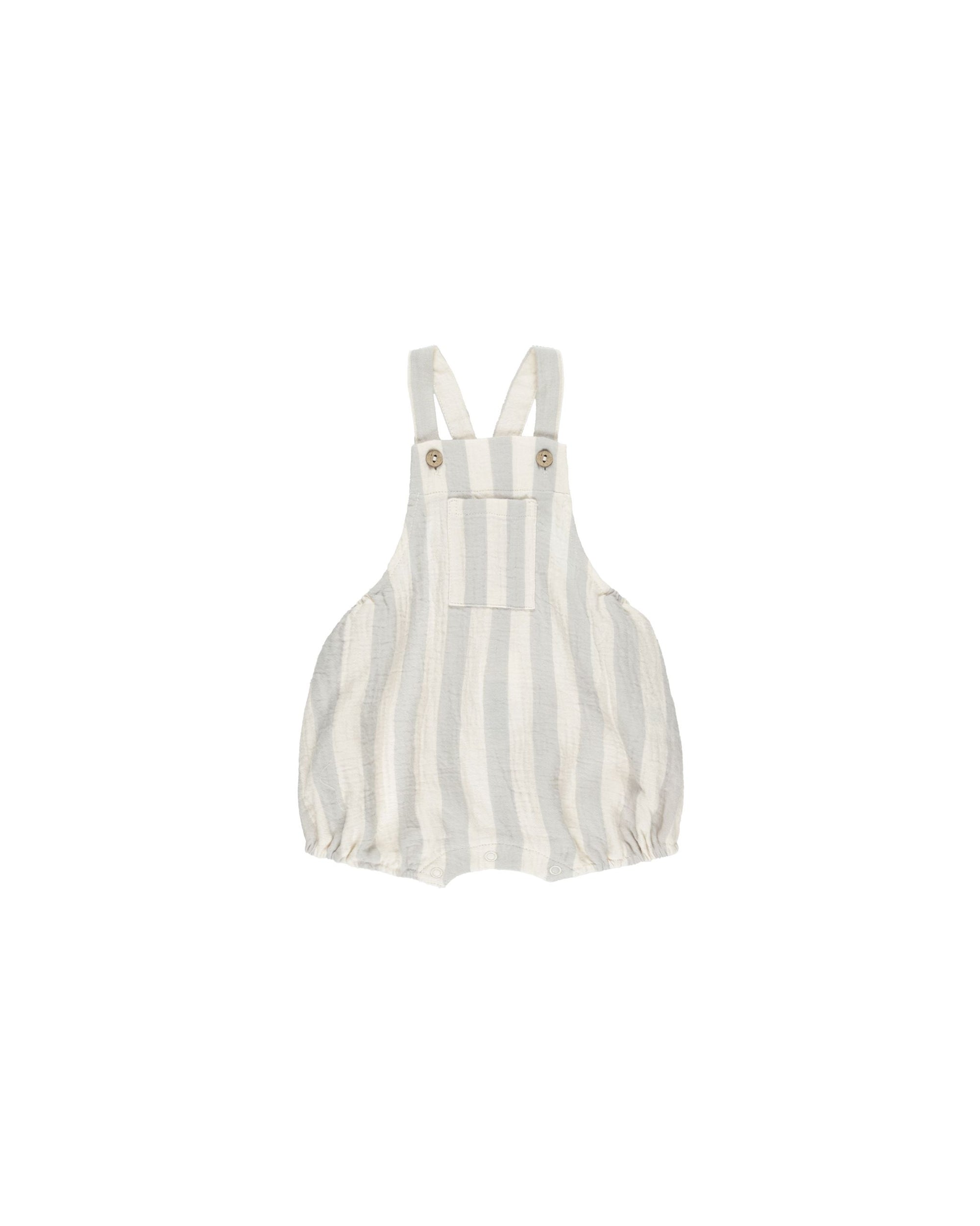 Hayes Romper - Sky Stripe