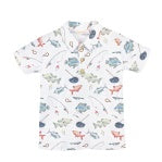 fishing day tee w/collar
