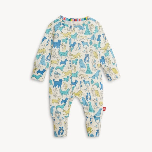BLUE IT'S A PAW-TY RF CONVERTIBLE COVERALL