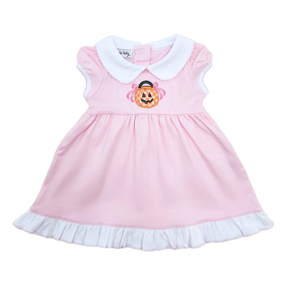 Trick or Treat Applique S/S Dress