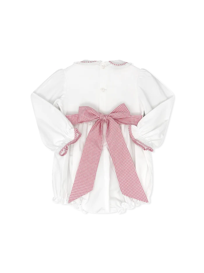 Sadie Bubble - Redford Red Smocking