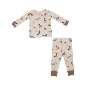 Brown Bears Contrast Sleeve Romper