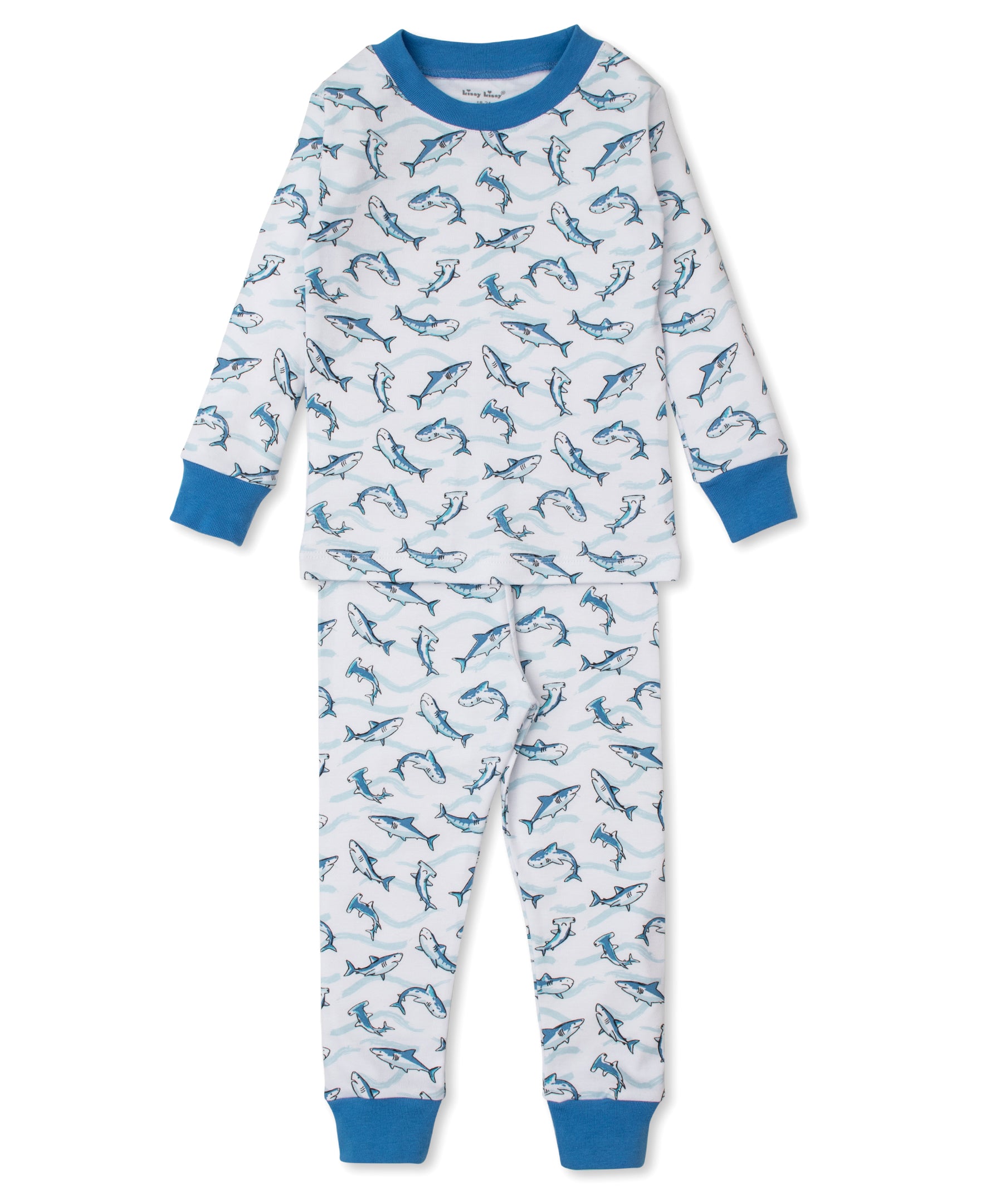 Pajama Set- PJs Swift Sharks Blue