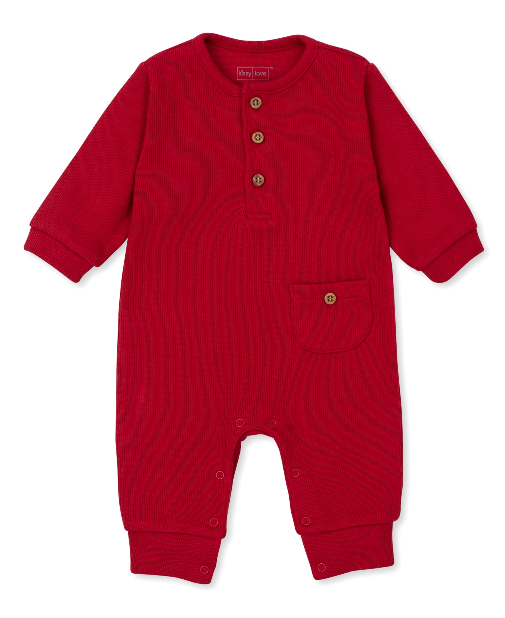 Christmas Deer -Playsuit- Red