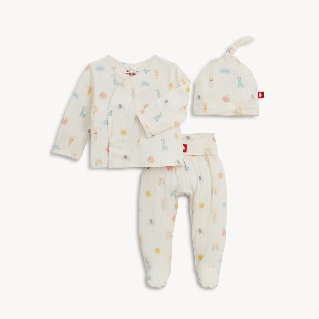 Magnetic Kimono Set - Lullaby Sky Pink