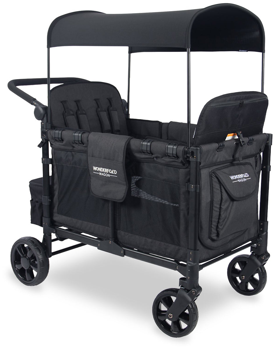 Wonderfold W4 Elite Quad Wagon Volcanic Black