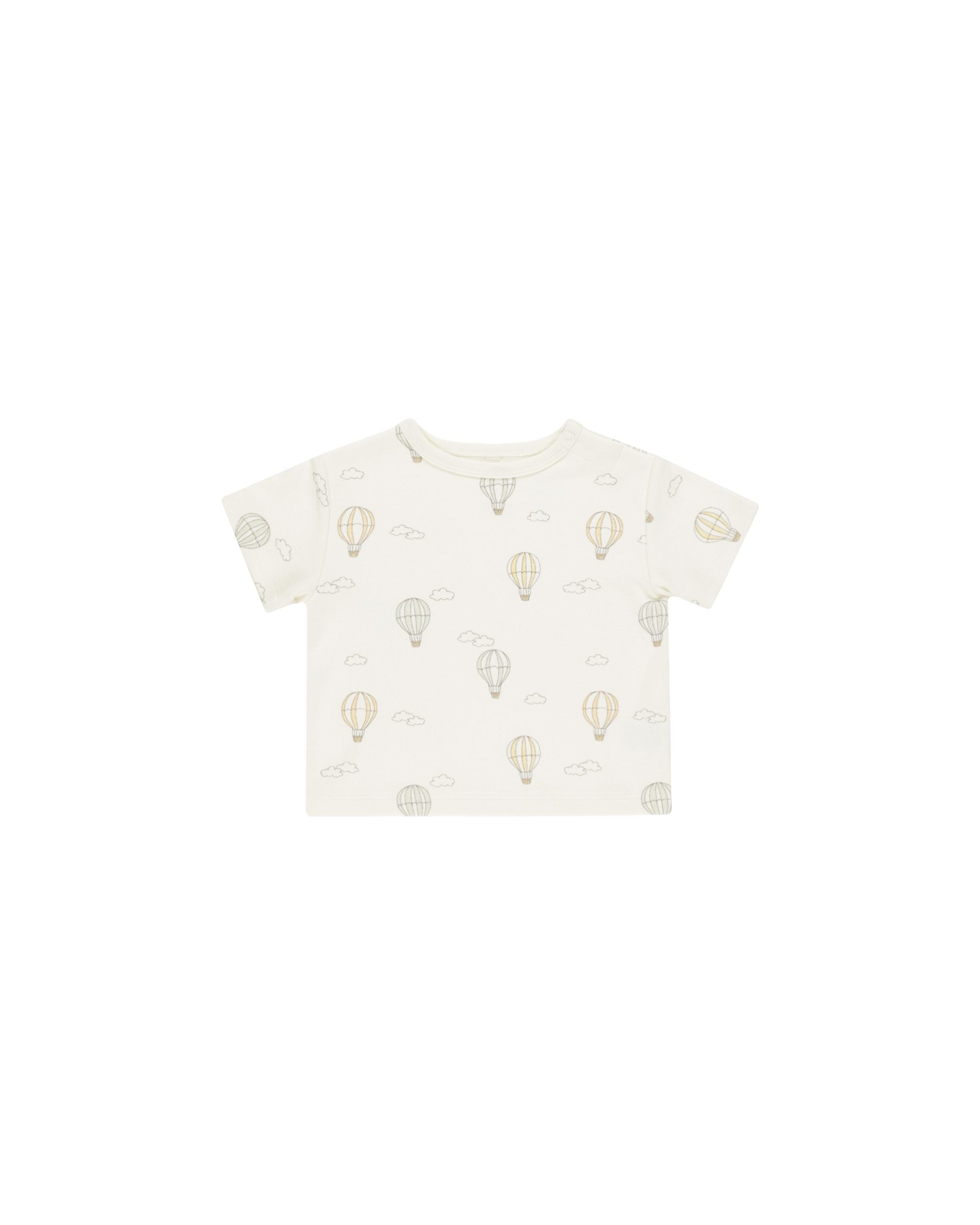 Boxy Tee- Hot Air Balloons