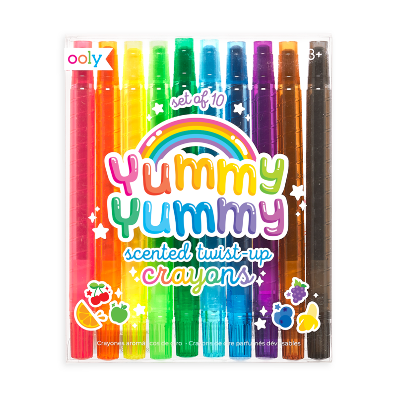 Yummy Yummy Scented  Twist Up Crayons