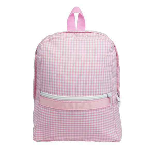 Small Backpack- Pink Gingham