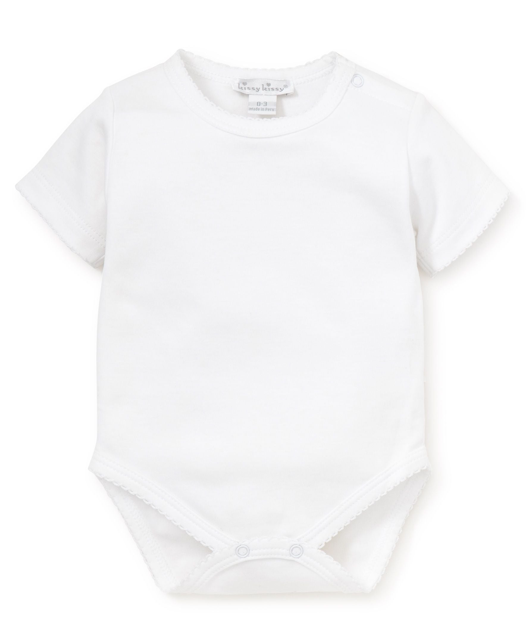 Kissy Basic S/S Body - White/White