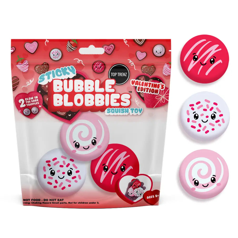 Sticky Bubble Blobbies Valentines Day