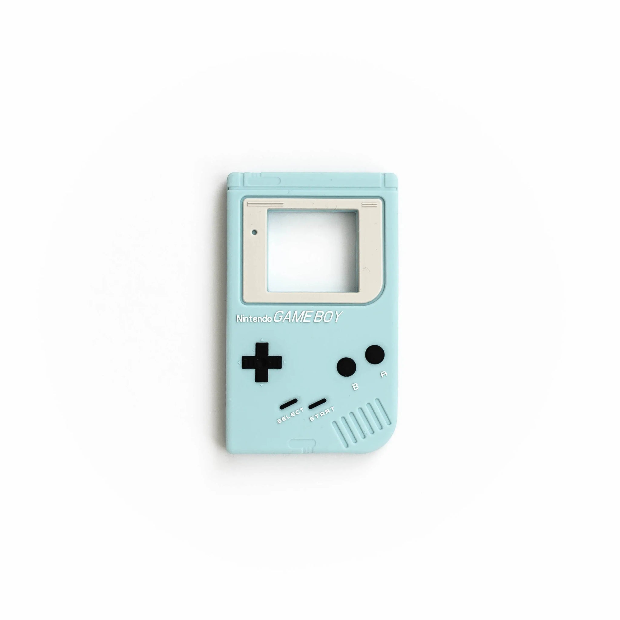 Light Blue GameBoy Silicone Teether