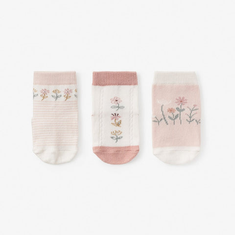 Socks- Flowers 3pk