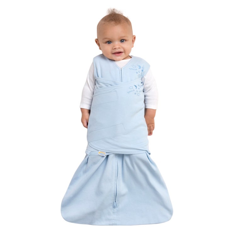 Sleepsack Swaddle- Baby Blue Cotton