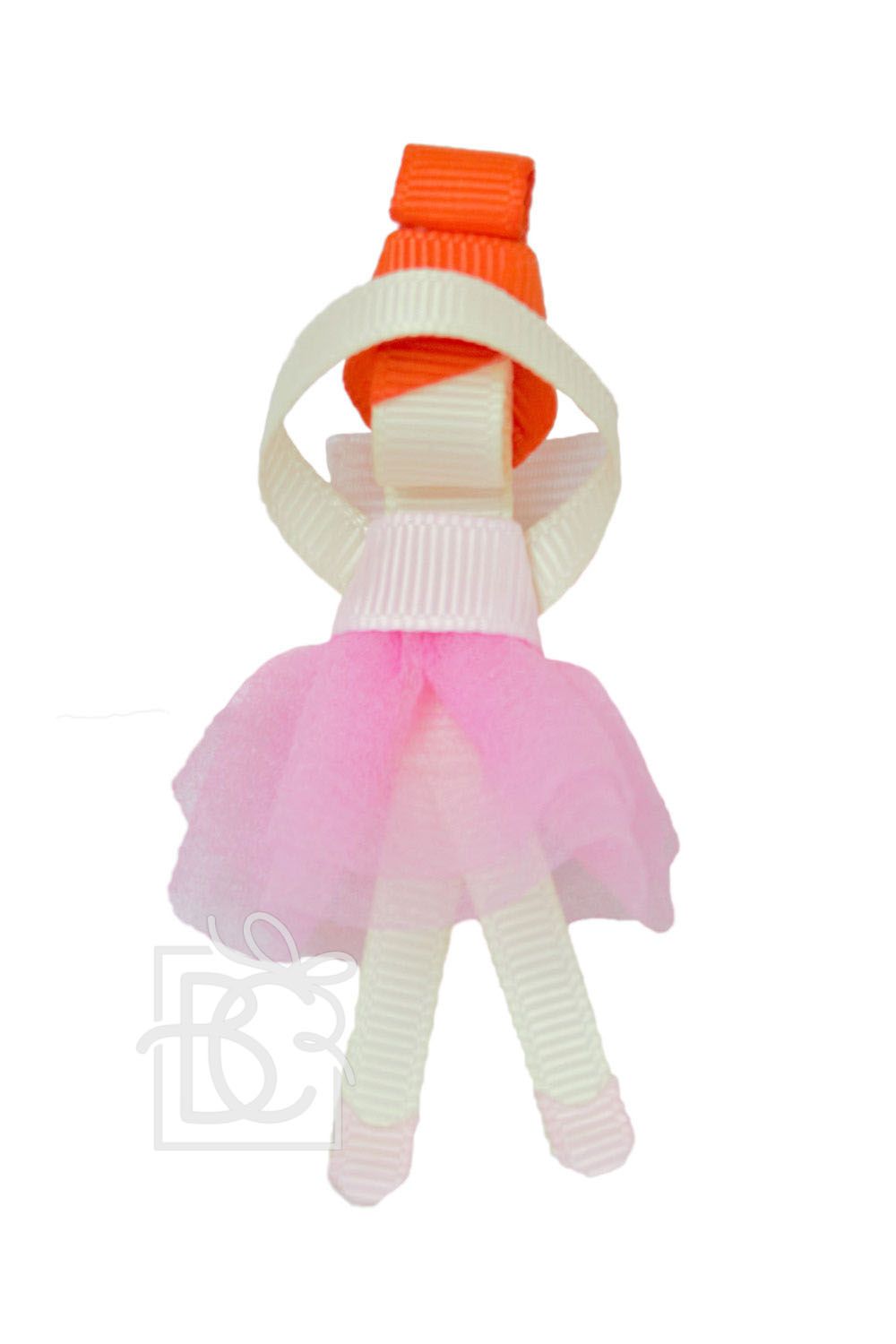 Lt Pink Ballerina- Orange Hair