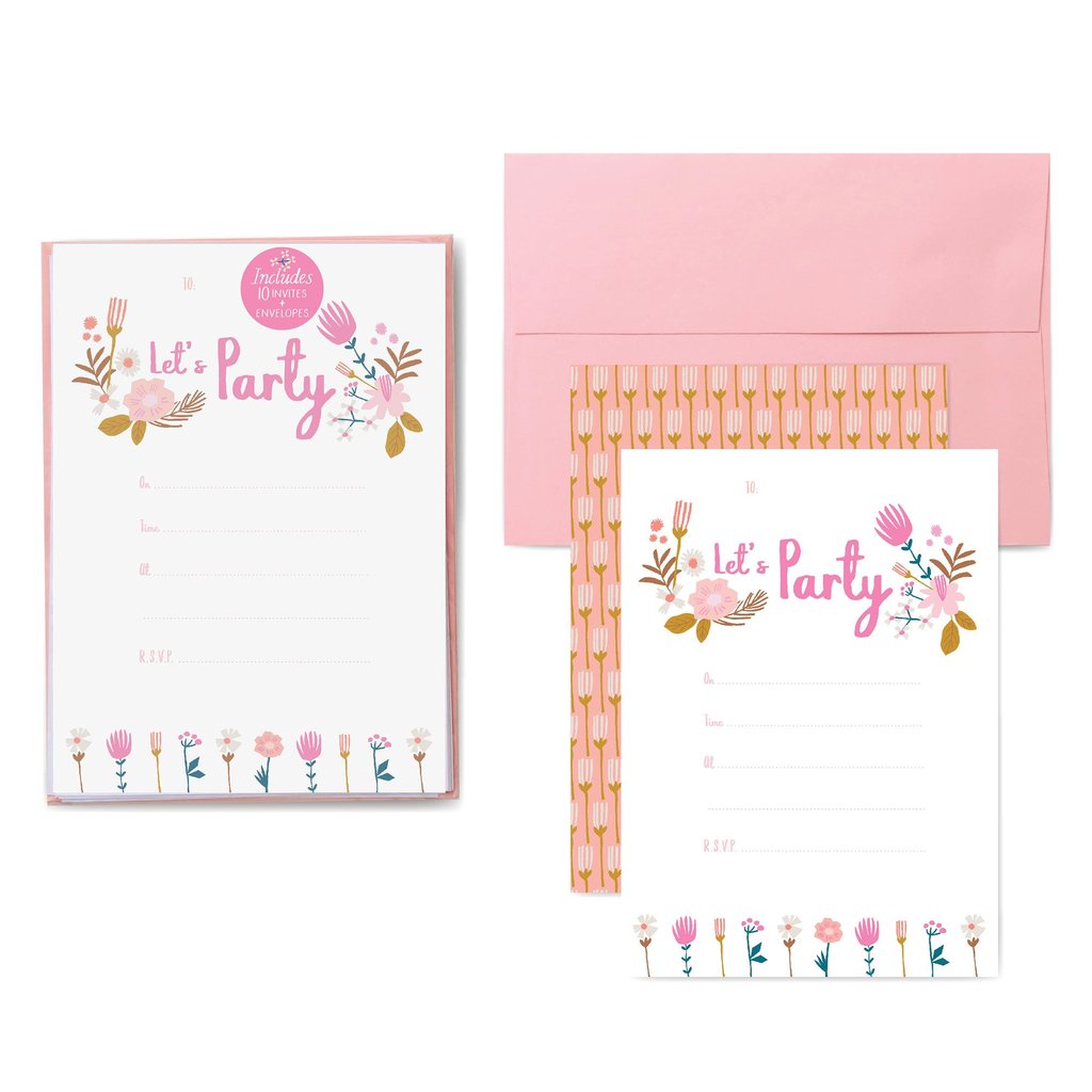 Party Invitations- Garden Party