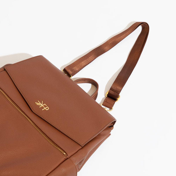 Classic Diaper Bag- Cognac