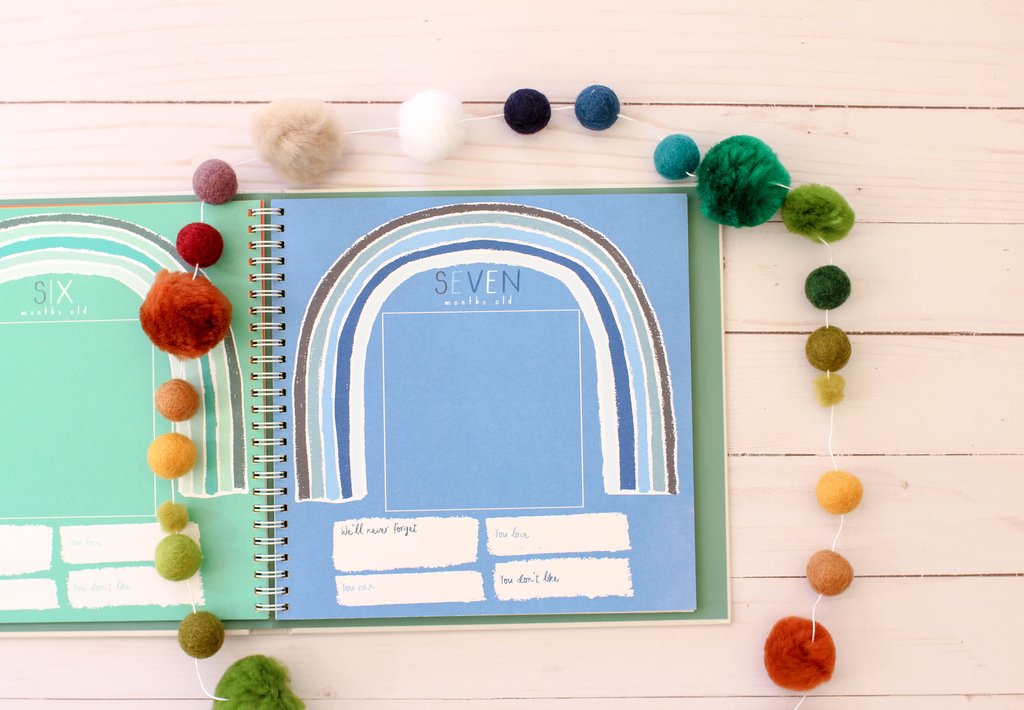 Memory Book- Little Rainbow