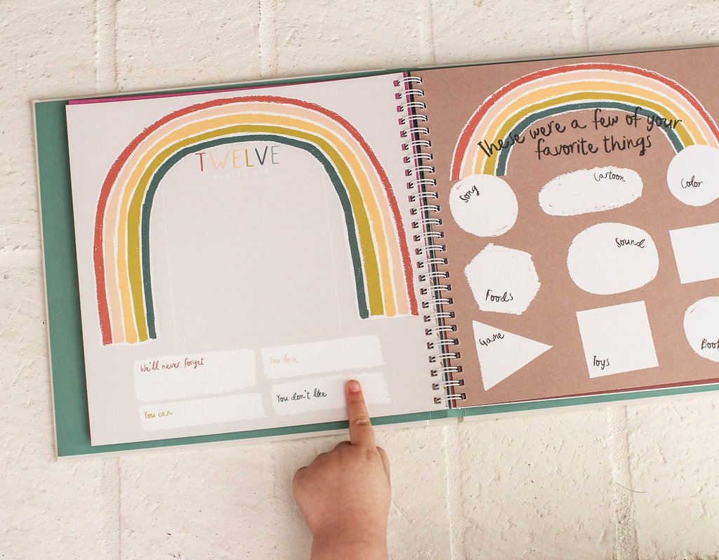 Memory Book- Little Rainbow