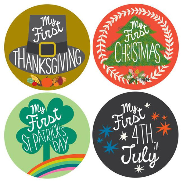 Milestone Stickers- My First Holiday