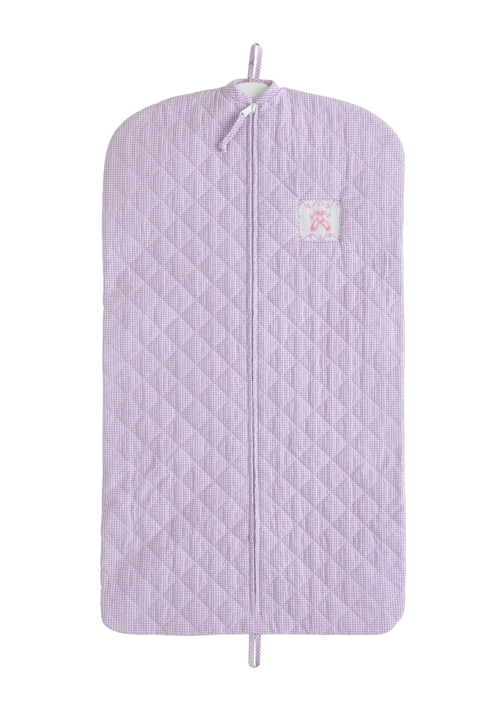 Quilted Luggage Garment Bag- Ballet Slipper