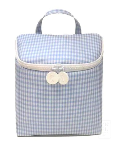 Take Away Insulated Bag- Gingham Mist