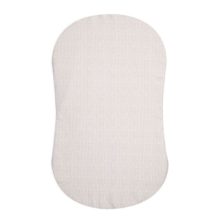 Bassinest Fitted Sheet- Herringbone