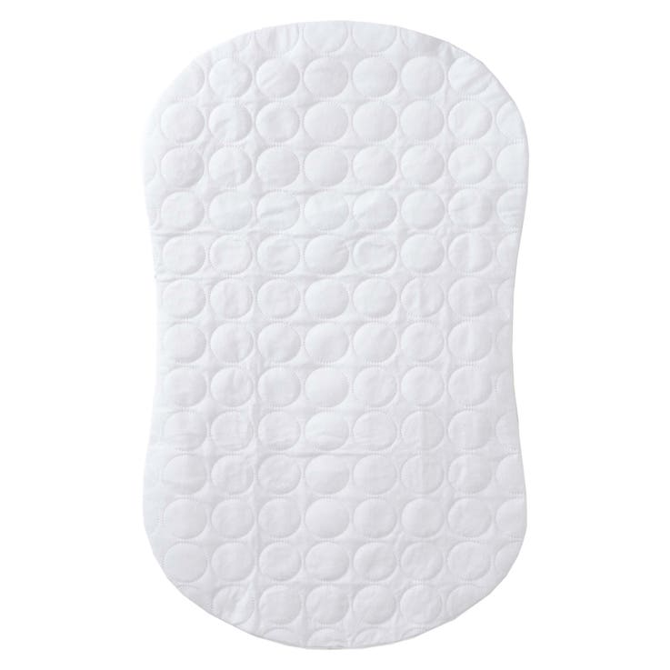 Bassinest Waterproof Mattress Cover- White