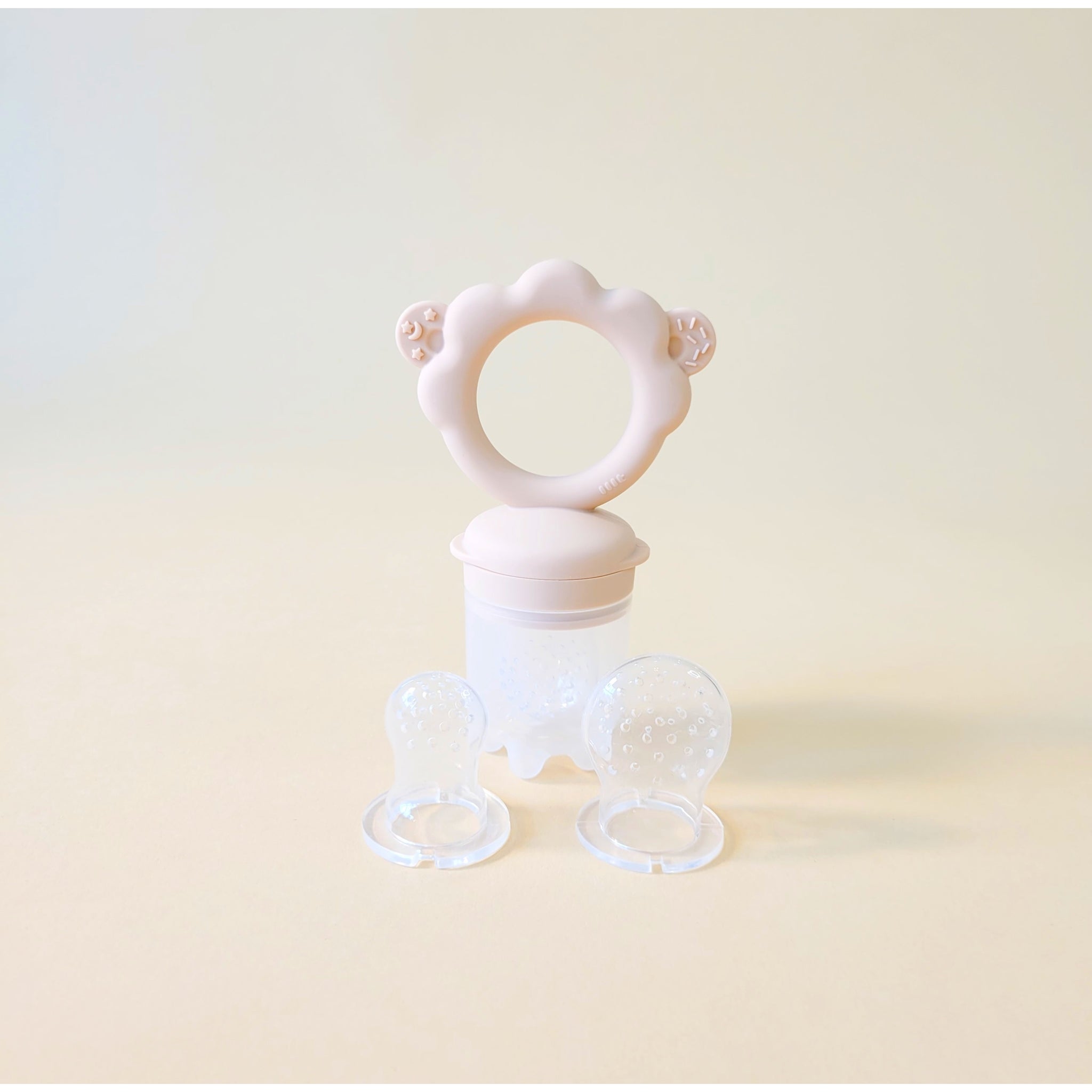 Teether Fruit Feeder- Blush