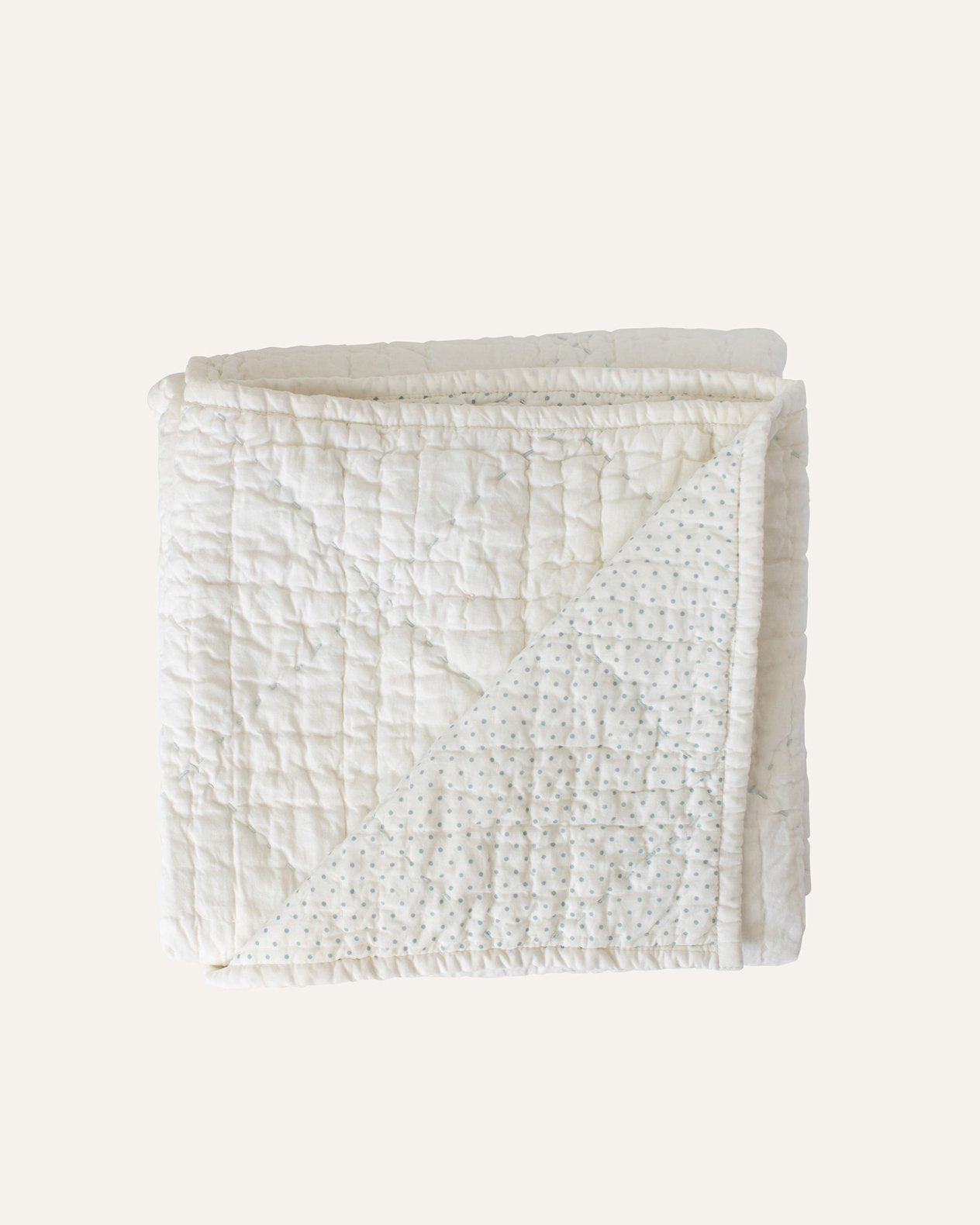 Stork Blanket- Blue