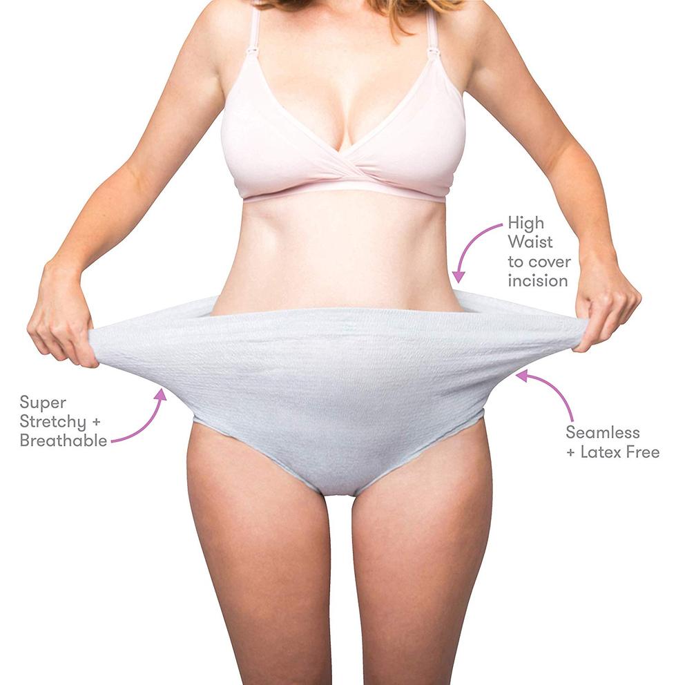 Disposable High- Waist Brief Underwear (8ct)