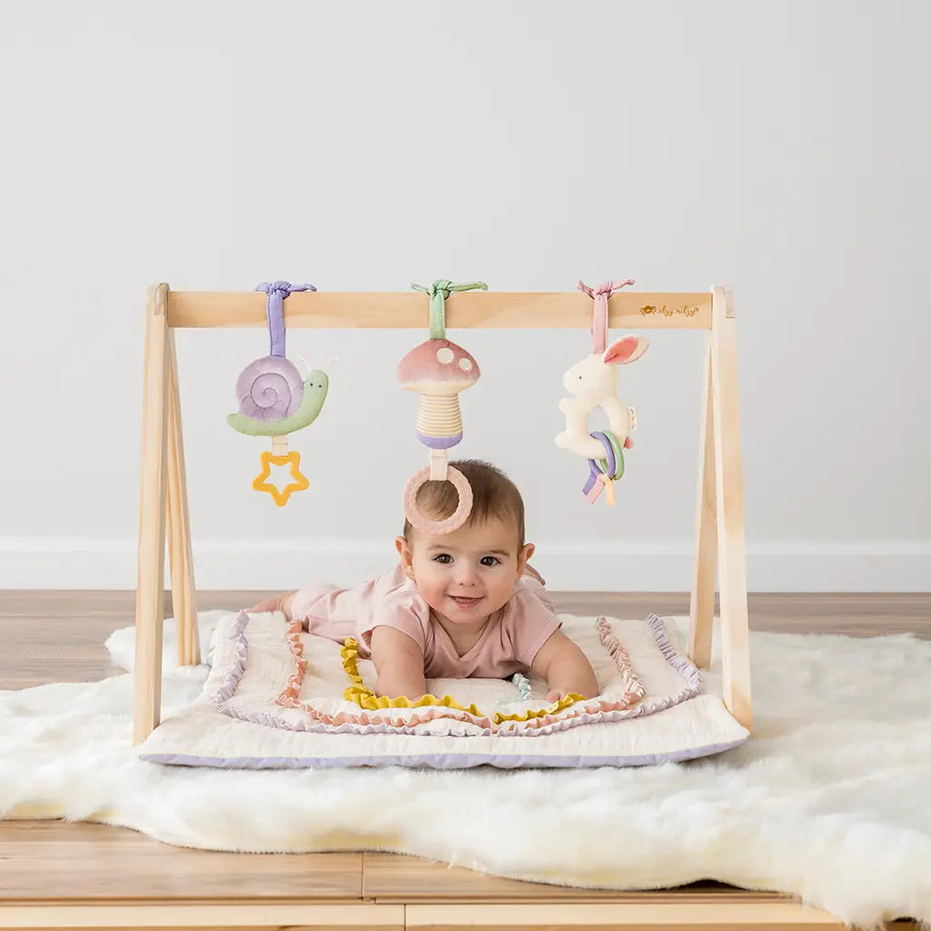 Bitzy Bespoke Ritzy Activity Gym™-  Wooden Gym Pastel