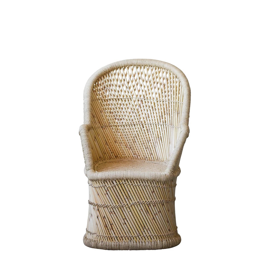 Bamboo & Rope Chair